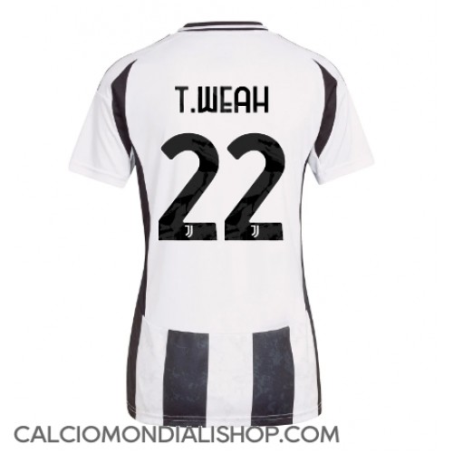 Maglie da calcio Juventus Timothy Weah #22 Prima Maglia Femminile 2024-25 Manica Corta